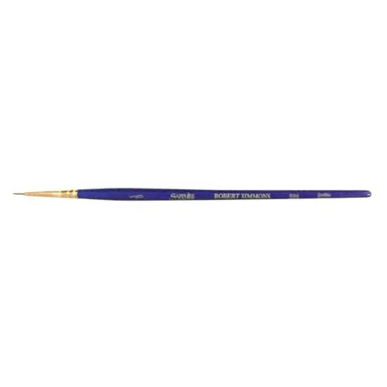 Robert Simmons Sapphire Short Handle Watercolor Round Brush {1}