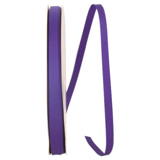 JAM Paper 3/8" Grosgrain Texture Ribbon Regal Purple {1}