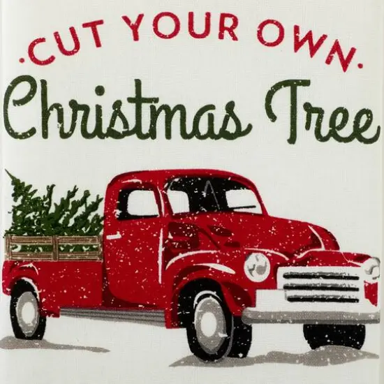 DII&reg; Christmas Truck Dishtowels Set {9}