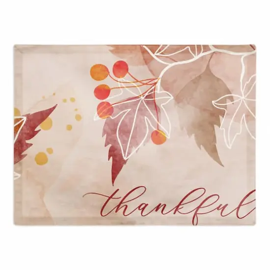 Thankful Poly Twill Placemat {1}
