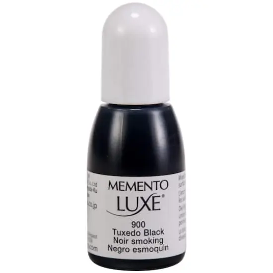 Memento&trade; Luxe&reg; Tuxedo Black Ink Refill {1}