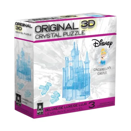 Original 3D Crystal Puzzle&trade; Disney Cinderella's Castle 71 Piece Puzzle {3}