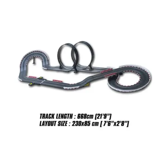 Joysway&reg; SuperFun 302 USB Power Slot Car Racing Set {5}