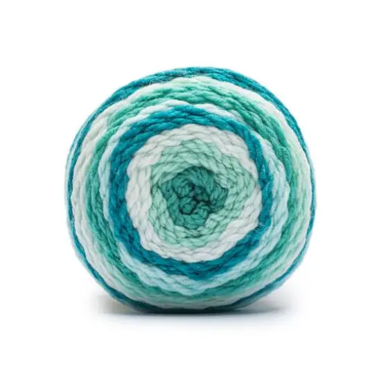 Caron&reg; Chunky Cakes&trade; Yarn Turquoise Swirl {4}