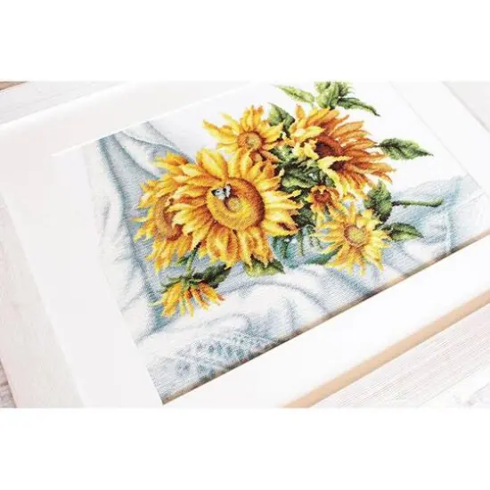 Luca-s Sunflowers Counted Cross Stitch Kit {6}