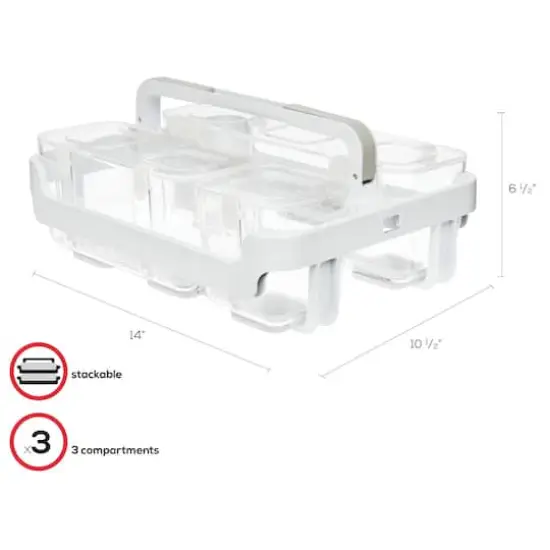 Deflecto&reg; Caddy Organizer with Compartments {5}