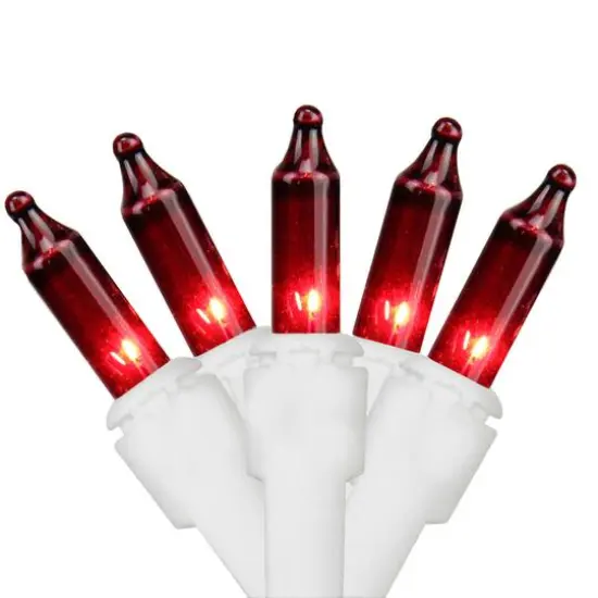 100ct. Red Mini String Lights {1}