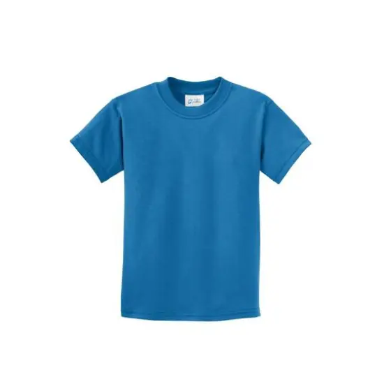 Port & Company® Beach Wash Garment-Dyed Youth T-Shirt Blue Moon {1}