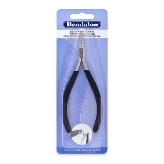 Beadalon&reg; Slim Line Chain Nose Pliers {1}