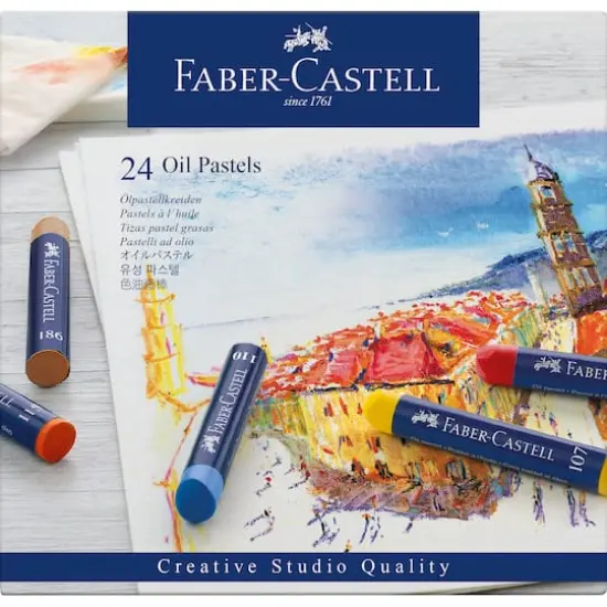 Faber-Castell&reg; Oil Pastels 24 Color Set  {3}