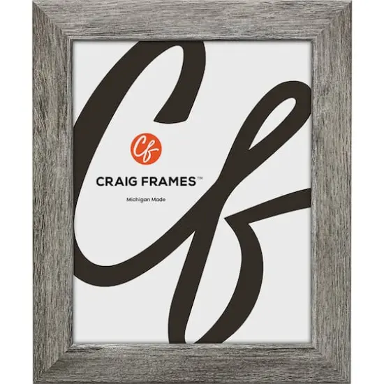 Craig Frames Bauhaus 125 Barnwood Gray Picture Frame {1}