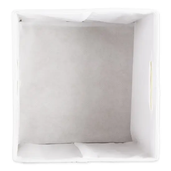 DII&reg; Striped Square Storage Cube Stone {4}