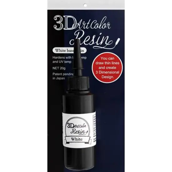Resinate White 3D Art Color Resin {1}