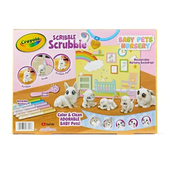 Crayola&reg; Scribble Scrubbie Baby Pets Nursery {5}