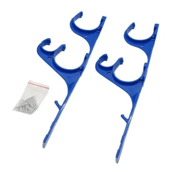 Swim Central 12" 3-Hook Telepole Skimmer & Hoses Swimming Pool Kit {4}