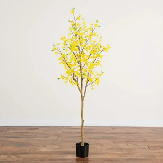 6ft. Artificial Forsythia Tree {7}