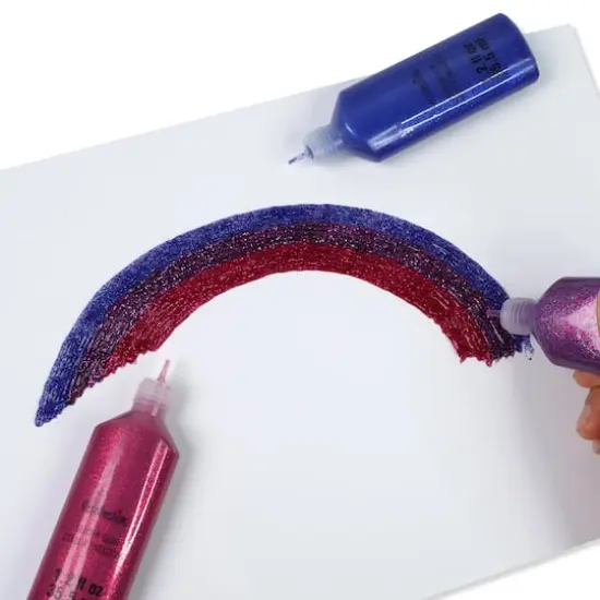 Mixed Glitter Glue, 3ct. by Recollections&trade; Jewel Tone {4}