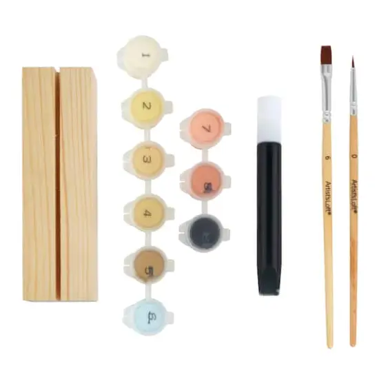 5" x 7" Golden Retriever Paint-by-Number Acrylic Surface Kit by Artist's Loft® {5}