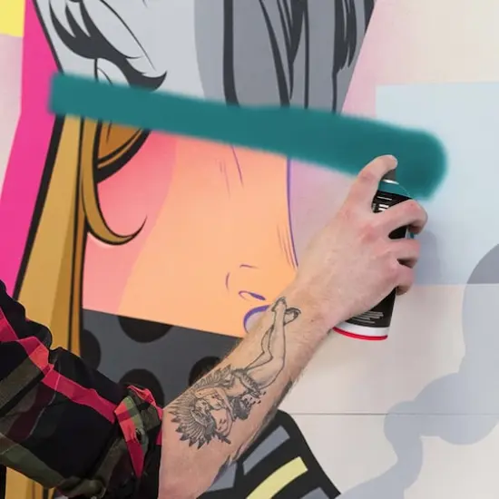 Ironlak Acrylic Spray Paint Hunter {5}