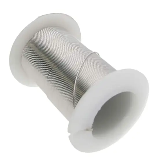 The Beadsmith® Wire™ Elements 22 Gauge Tarnish-Resistant Wire Titanium {5}