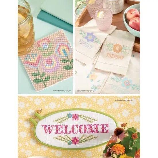 Leisure Arts&reg; From The Garden Cross Stitch Book {6}