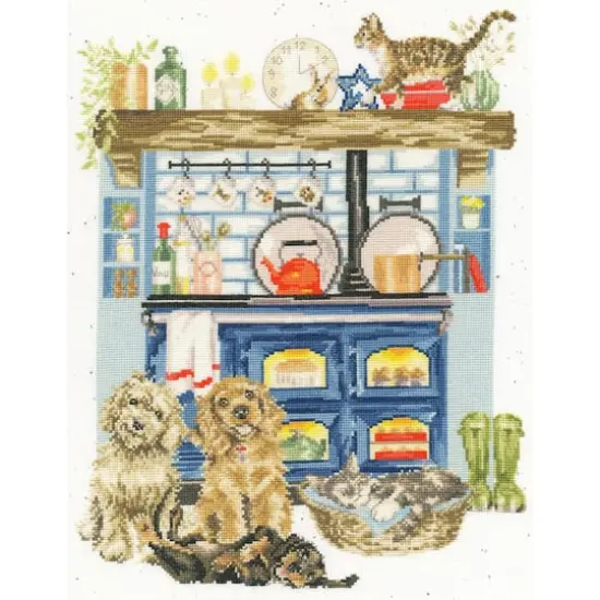 Bothy Threads Country Kitchen Counted Cross Stitch Kit {1}