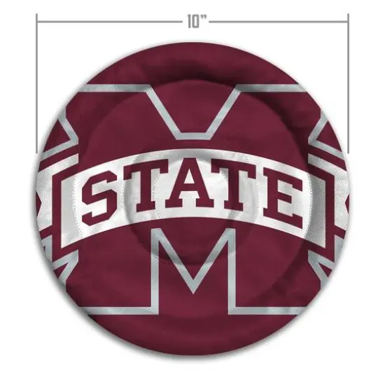 NCAA Flimzee Bean-Bag Flying Disc Mississippi State Bulldogs {6}