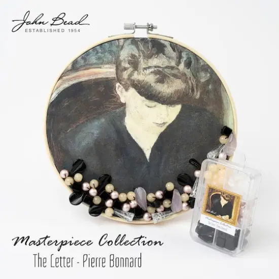 John Bead Masterpiece Collection Glass Bead Box Mix The Letter/Pierre Bonnard {5}
