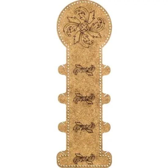 Wonderland Crafts Floral Embroidery Blank Wood Organizer {4}