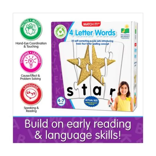 Match It! - 4 Letter Words {8}