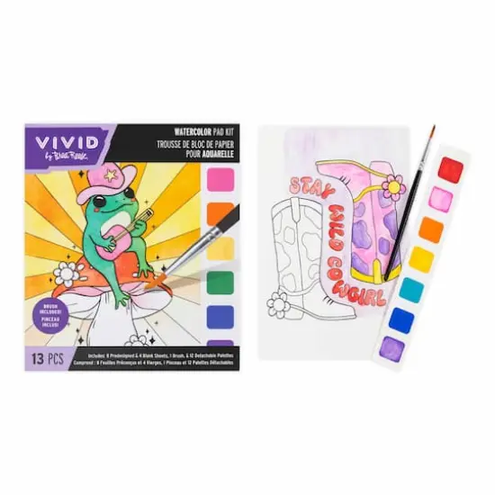 VIVID by Brea Reese&reg; Western Watercolor Pad Kit {3}
