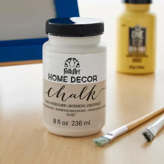 FolkArt&reg; Home Decor&trade; Chalk Paint French Linen {3}