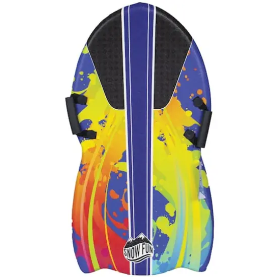 SNOWFUN 36" Foam Racing Sled with Handles {1}