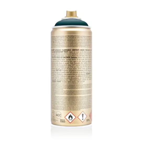 Montana&trade; Gold Acrylic Professional Spray Paint G6280 Petrol {6}