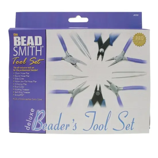 The Beadsmith&reg; 9 Piece Deluxe Beader's Tool Kit {3}