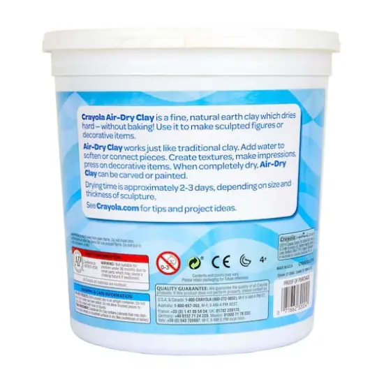 Crayola&reg; Terra Cotta Air-Dry Clay {5}