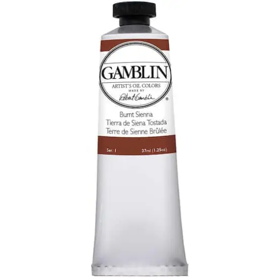 Gamblin Artist Grade Oil Colors, 37mLBurnt Sienna {1}