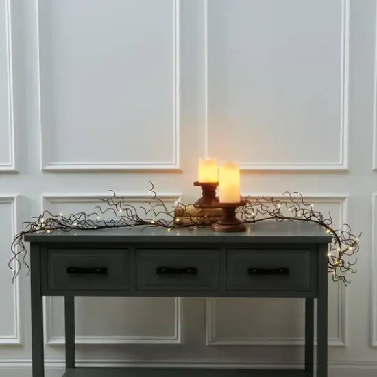 48ct. Amber LED Lighted Branch Garland by Ashland&reg; {4}