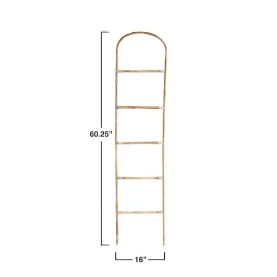 Hello Honey&reg; 5ft. Decorative Bamboo Ladder {5}