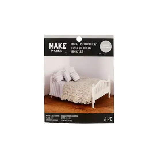 Miniature Gray Stripe Bedding Set by Make Market&reg; {3}