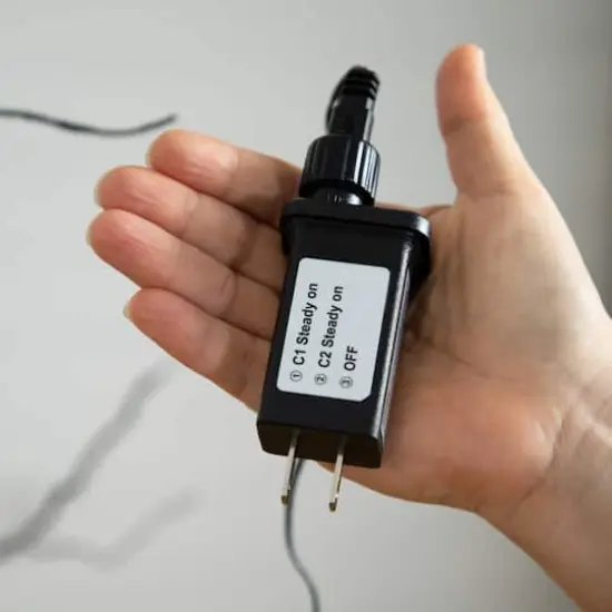 4ft. Pre-Lit LED Black Twig Artificial Halloween Tree {7}