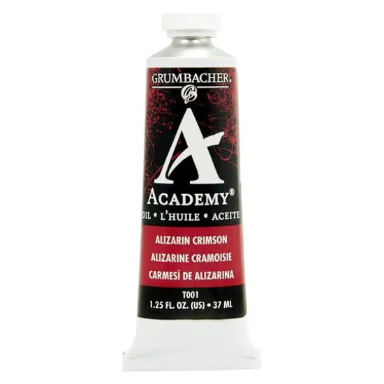 Grumbacher&reg; Academy&reg; Oil Color, 37mL Alizarin Crimson {1}