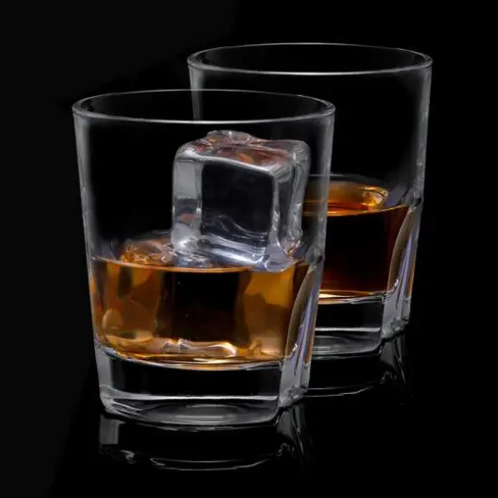 JoyJolt&reg; 8.4oz. Carina Crystal Whiskey Glasses, 2ct. {5}