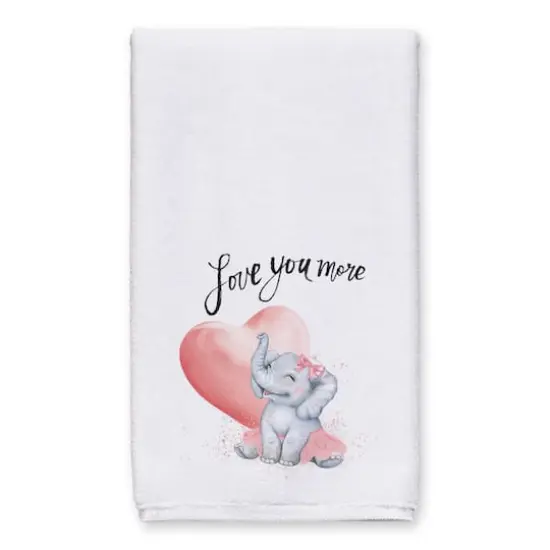 Love You More 16" x 25" Tea Towel - Set of 2 {3}