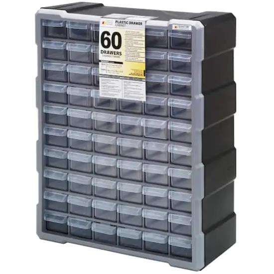 Quantum Storage Systems&reg; Black & Gray 60-Drawer Cabinet {2}