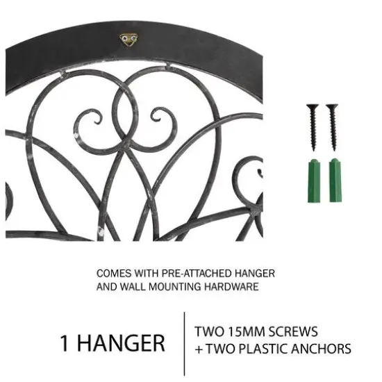 Hastings Home 24" Medallion Openwork Wall D&eacute;cor {5}