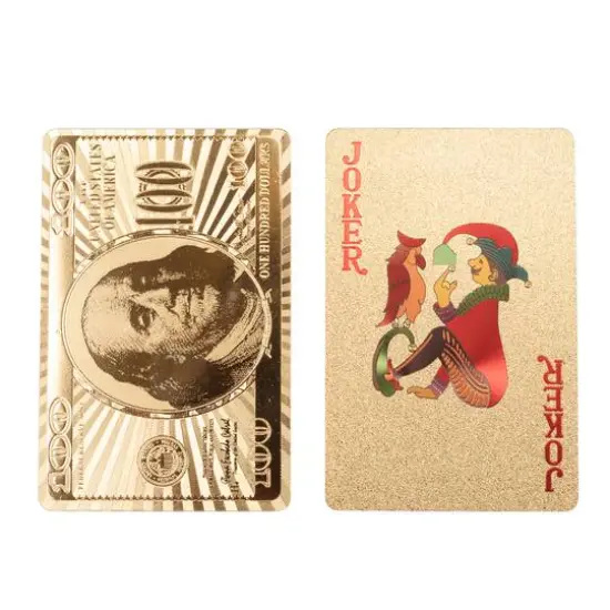 Toy Time 24k Gold Playing Cards {3}