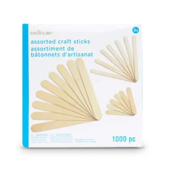 Mixed Craft Sticks by Creatology&trade;, 1,000ct. {5}
