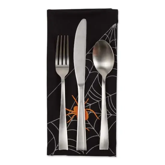 DII&reg; Spooky Spiderweb Embellished Dinner Napkins, 4ct. {5}