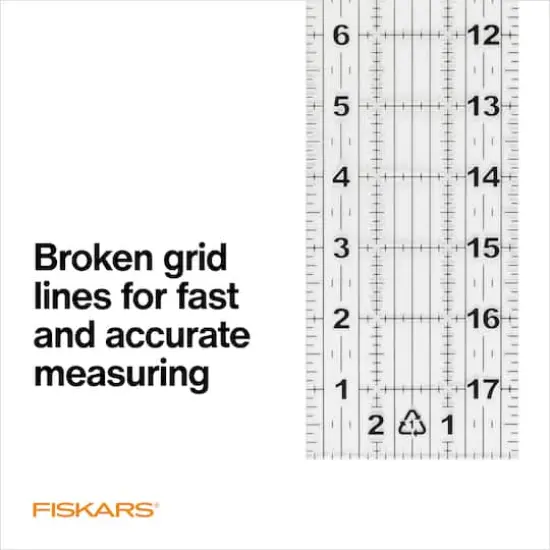 Fiskars&reg; Sewing Ruler {4}